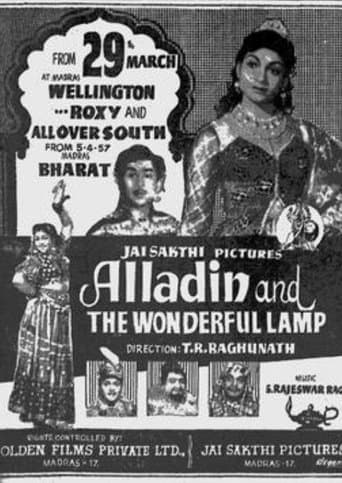 Movie poster for Alladin and the Wonderful Lamp