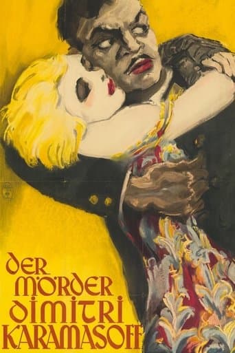 Movie poster for The Murderer Dmitri Karamazov