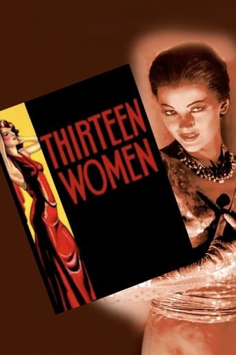 Movie poster for Thirteen Women