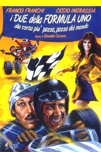 Movie poster for The Two of the F. 1 at the Craziest, Craziest Race in the World