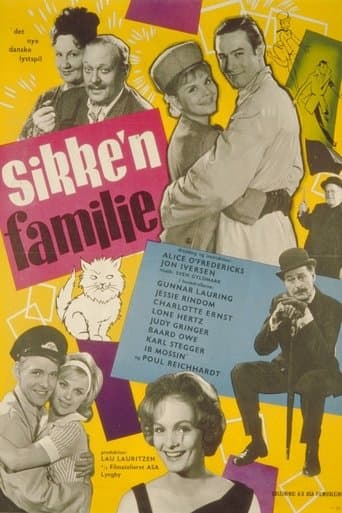 Movie poster for Sikke'n familie