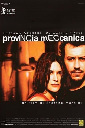 Movie poster for Provincia meccanica