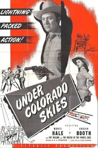 Movie poster for Under Colorado Skies