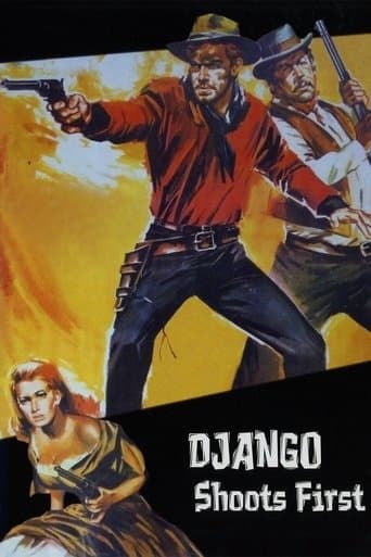 Movie poster for Django Shoots First