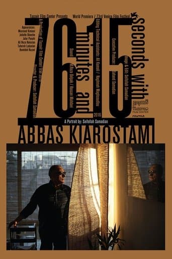 Movie poster for 76 Minutes and 15 seconds with Abbas Kiarostami