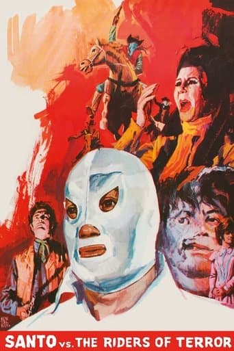 Movie poster for Santo vs. The Riders of Terror