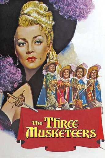 Movie poster for The Three Musketeers