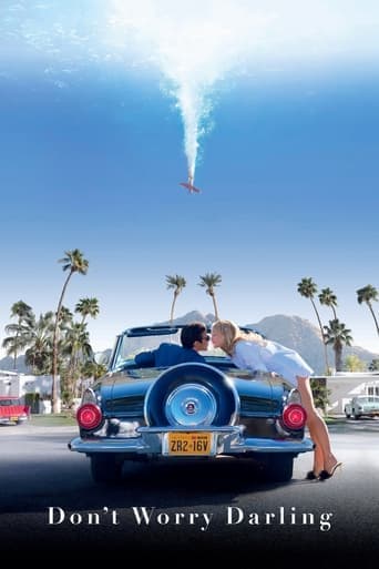 Movie poster for Don't Worry Darling