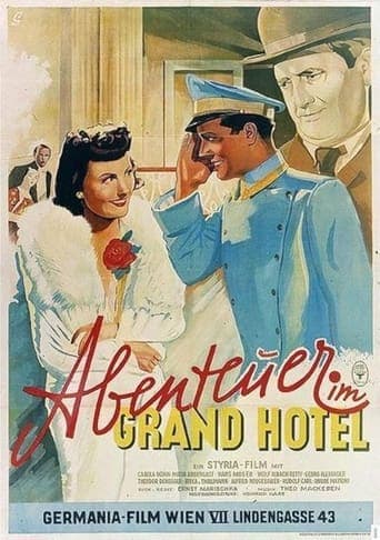 Movie poster for Adventure in the Grand Hotel