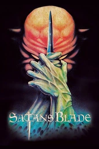 Movie poster for Satan's Blade