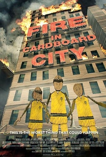 Movie poster for Fire in Cardboard City