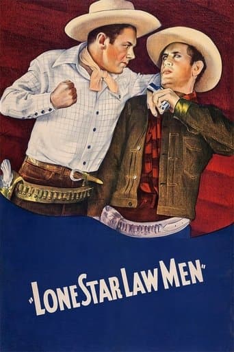 Movie poster for Lone Star Law Men