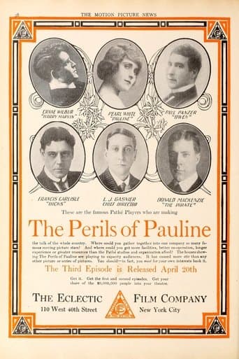 Movie poster for The Perils of Pauline