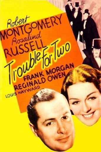 Movie poster for Trouble for Two