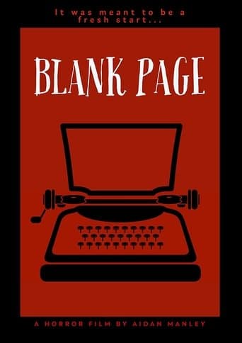 Movie poster for Blank Page
