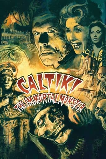 Movie poster for Caltiki, the Immortal Monster