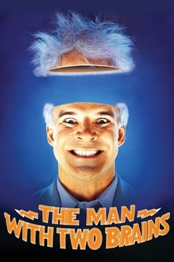 Movie poster for The Man with Two Brains