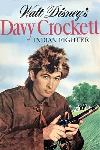 Movie poster for Davy Crockett, Indian Fighter