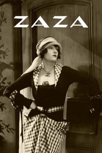 Movie poster for Zaza
