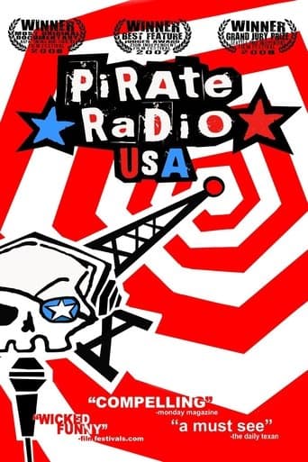 Movie poster for Pirate Radio USA