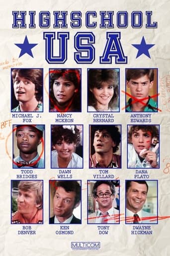 Movie poster for High School U.S.A.