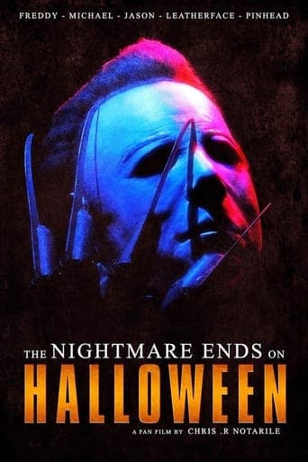 Movie poster for The Nightmare Ends on Halloween