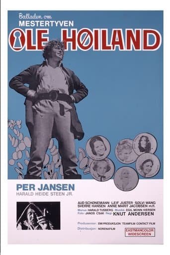 Movie poster for The Ballad of the Masterthief Ole Hoiland