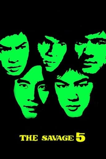 Movie poster for The Savage Five