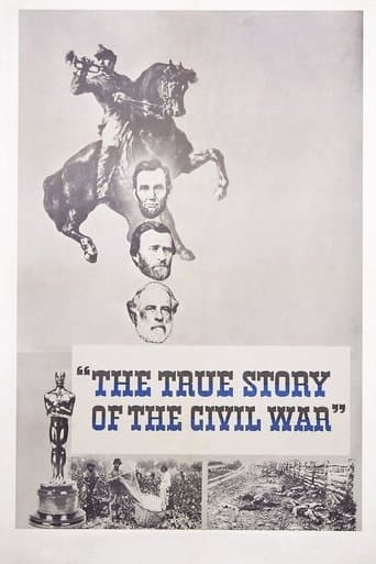 Movie poster for The True Story of the Civil War
