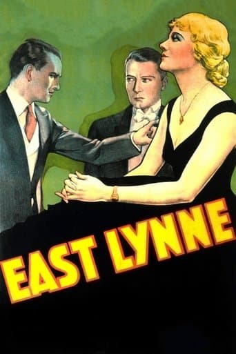 Movie poster for East Lynne
