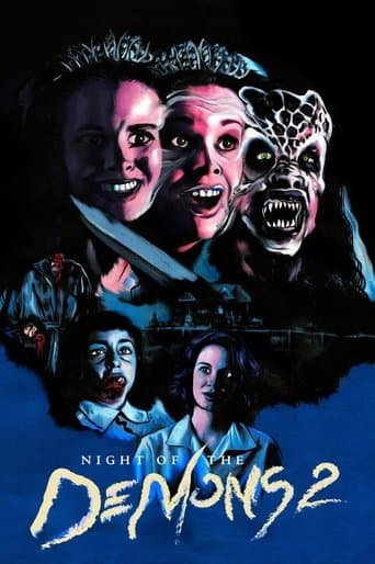 Movie poster for Night of the Demons 2
