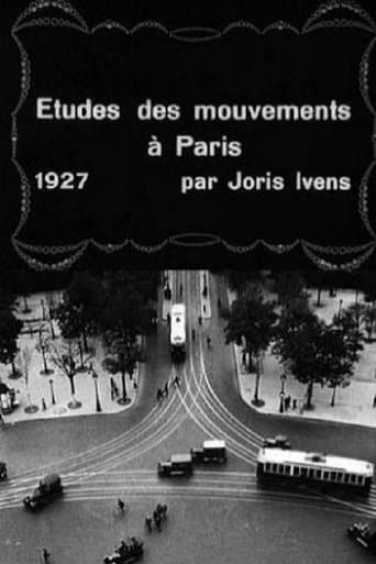 Movie poster for Movement Studies in Paris