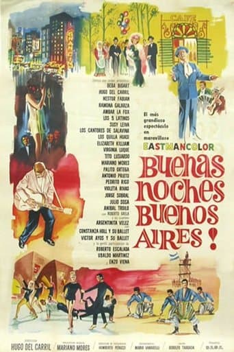 Movie poster for Good Night, Buenos Aires