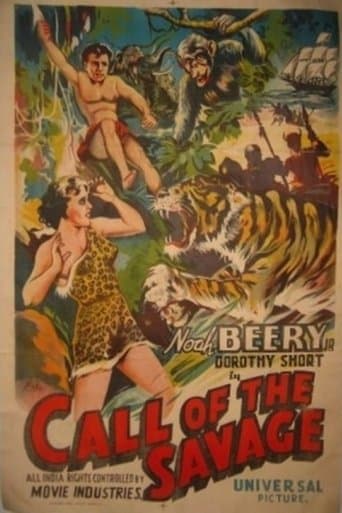 Movie poster for The Call of the Savage