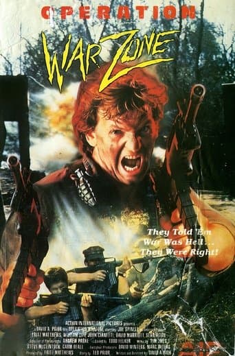 Movie poster for Operation Warzone