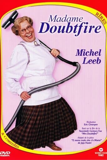 Movie poster for Madame Doubtfire