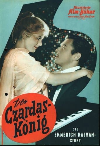 Movie poster for Der Czardas-König