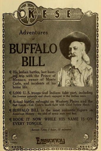 Movie poster for The Adventures of Buffalo Bill