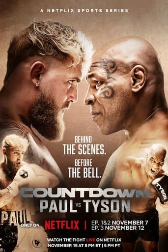 Movie poster for Countdown: Paul vs Tyson