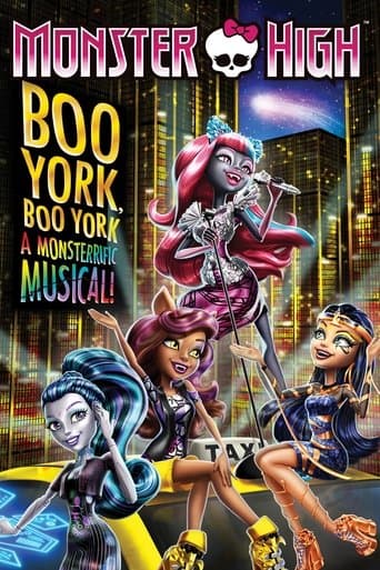 Movie poster for Monster High: Boo York, Boo York