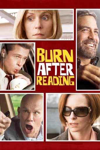 Movie poster for Burn After Reading