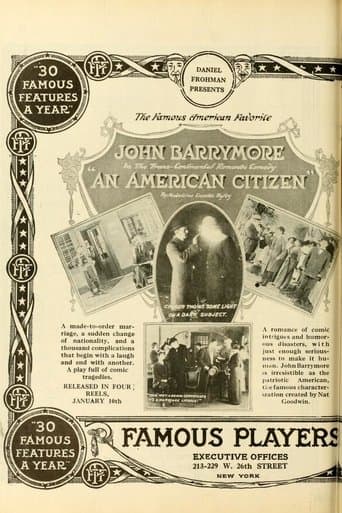 Movie poster for An American Citizen