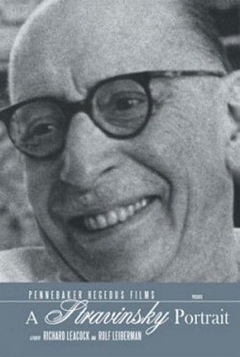 Movie poster for A Stravinsky Portrait