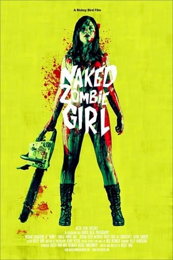 Movie poster for Naked Zombie Girl