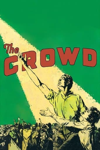 Movie poster for The Crowd