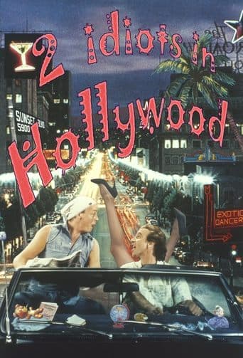 Movie poster for Two Idiots in Hollywood