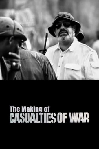 Movie poster for The Making of 'Casualties of War'