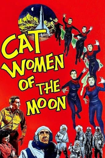 Movie poster for Cat-Women of the Moon