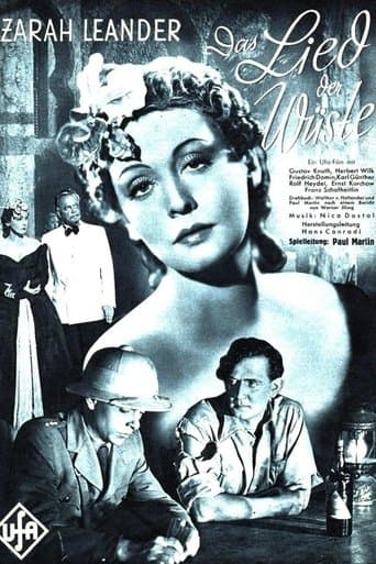 Movie poster for The Desert Song