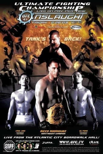 Movie poster for UFC 41: Onslaught